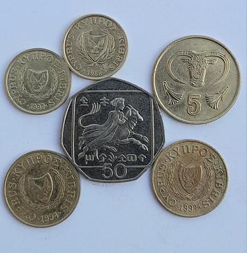 Cyprus 61 cents jaren '90     (832) beschikbaar voor biedingen