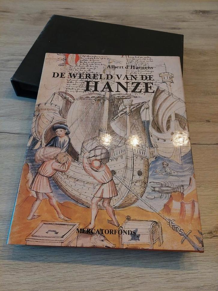 "De wereld van de Hanze" van Albert d'Haenens,, Boeken, Geschiedenis | Nationaal, Zo goed als nieuw, Ophalen of Verzenden