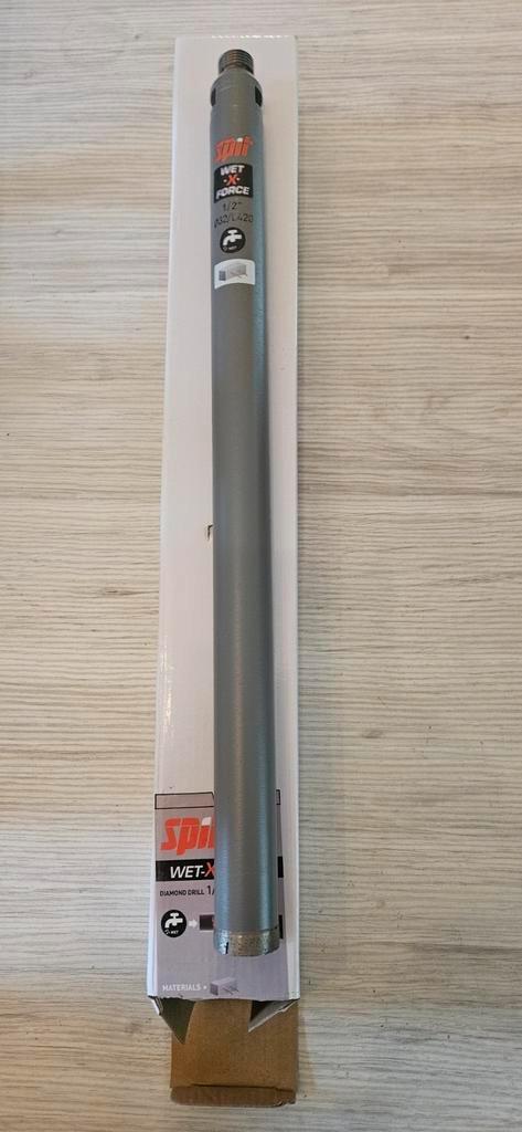 Foret diamantÉ 

SPIT 654738 Mèche diamantée WET-X-FORCE 1/2, Doe-het-zelf en Bouw, Gereedschap | Boormachines, Zo goed als nieuw