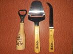 3x brouwerij Leffe items opener, kaasjes en kaasrasp, Ophalen of Verzenden, Leffe