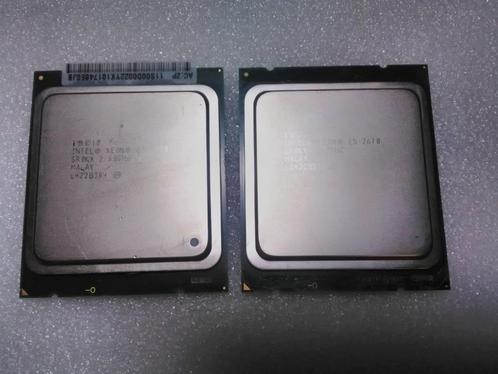 2x Intel Xeon E5-2670 :8C/16T 2,6GHz (3,3GHz Turbo) 20Mb, Informatique & Logiciels, Processeurs, Utilisé, 8-core, 3 à 4 Ghz, Enlèvement ou Envoi