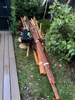 Hout gevelbekleding gratis, Doe-het-zelf en Bouw, Hout en Planken, Ophalen, Gebruikt, Plank