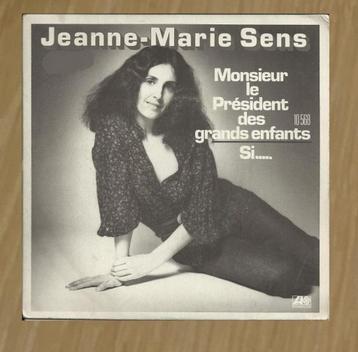 7"  Jeanne-Marie Sens ‎– Monsieur Le Président Des Grands En beschikbaar voor biedingen