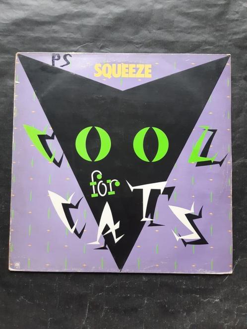 SQUEEZE "Cool for Cats" poprock LP (1979), CD & DVD, Vinyles | Rock, Utilisé, Pop rock, 12 pouces, Envoi