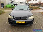 2002 OPEL ASTRA G 1.6 16V Zwart Z20R X16XE Sloop Onderdelen, Ophalen of Verzenden, Gebruikt, Opel, Spatbord