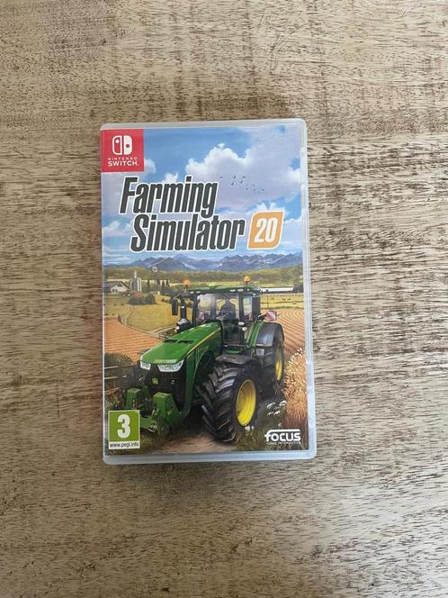 Farming Simulator 20 (Switch), Games en Spelcomputers, Games | Nintendo Switch, Zo goed als nieuw, Simulatie, Vanaf 3 jaar, Ophalen