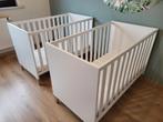 2x Transland babybed Steffi wit incl. Aerosleep matrasjes, Ophalen, Gebruikt