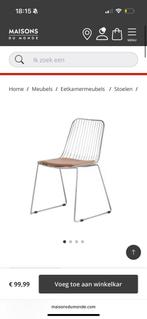 Chrome stoel (nieuw), Huis en Inrichting, Stoelen, Ophalen, Nieuw, Metaal, Eén