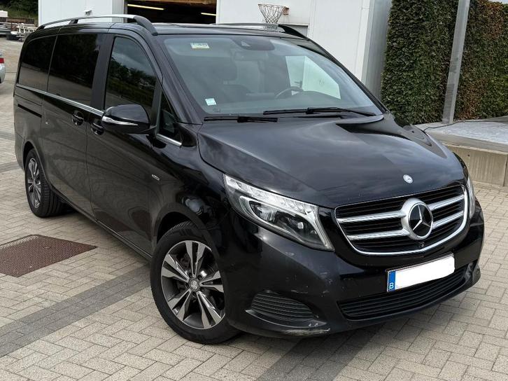 mercedes v250 dubbel cabine lichte vracht, Auto's, Mercedes-Benz, Particulier, V-Klasse, Diesel, Euro 6, Leder