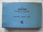 Austin Healey 3000 BN7 BT7 BJ8 AKD 1151 Service Parts List, Ophalen of Verzenden