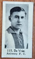 1930s (pre panini) 115. François De Vries Antwerp F.C.!, Ophalen of Verzenden, Zo goed als nieuw, Plaatje