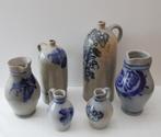 Set van 6 antieke aardewerk kruiken, Antiek en Kunst, Ophalen