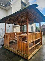 Pergola Nipa Gazebo Garden - Modèle Kate Bamboo, Ophalen, Gebruikt