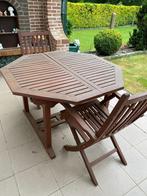Tuinset, Tuin en Terras, Tuinsets en Loungesets, Ophalen, 4 zitplaatsen, Gebruikt, Tuinset
