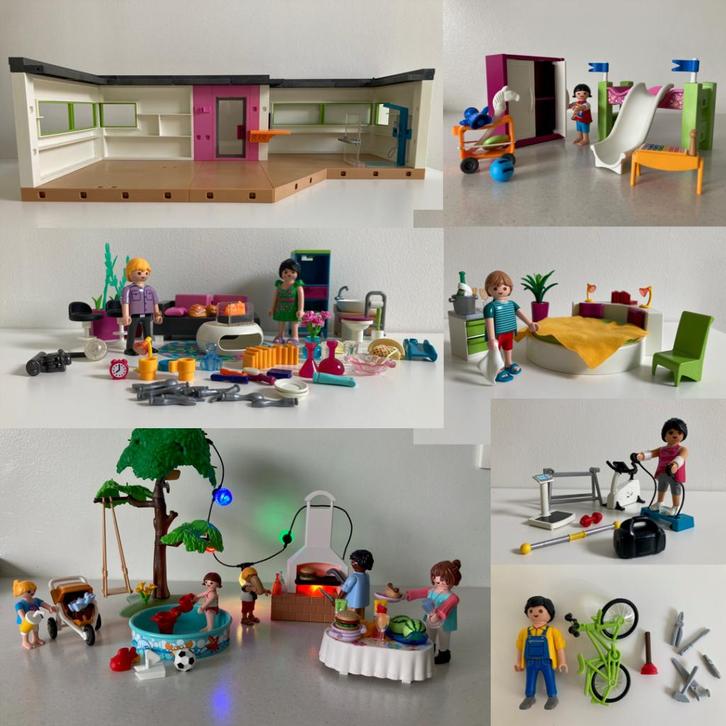 PLAYMOBIL PACKAGE HOME SET 3, Kinderen en Baby's, Speelgoed | Playmobil, Zo goed als nieuw, Complete set, Ophalen of Verzenden