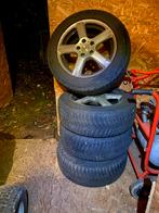 4 Pneus neige sur jantes 205 60 16, Auto-onderdelen, Banden en Velgen, Ophalen, Velg(en)