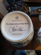 vaas 'Meadowland Bird Vase' Franklin porselain, Ophalen