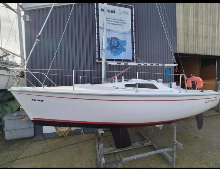 Verkoop prachtige zeilboot Clever 23 vaarklaar, Watersport en Boten, Kajuitzeilboten en Zeiljachten, Gebruikt, Tourjacht of Cruiser