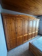 Lit 140cm + grande armoire, Huis en Inrichting, Slaapkamer | Complete slaapkamers, Ophalen, Gebruikt, Tweepersoons