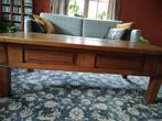 saontafel, Huis en Inrichting, Tafels | Salontafels, Gebruikt, 100 tot 150 cm, 50 tot 75 cm, Eikenhout
