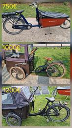 Elektrische bakfietsen, Fietsen en Brommers, Fietsen | Bakfietsen, Ophalen, Zo goed als nieuw