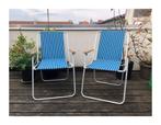 chaises de plage vintage, Jardin & Terrasse, Enlèvement, Utilisé, Métal