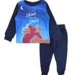 Lion King Fleece Pyjama Blauw - Maat 104 - Disney, Kinderen en Baby's, Kinderkleding | Maat 104, Disney, Nacht- of Onderkleding