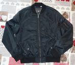 veste bomber taille 170 veste de baseball veste noire, Utilisé, Garçon, Enlèvement ou Envoi, Manteau