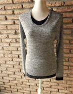 54 -blouse femme t.XS noire grise - coolcat -, Vêtements | Femmes, Blouses & Tuniques, Comme neuf, Taille 34 (XS) ou plus petite