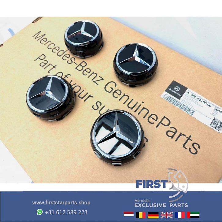 Mercedes AMG Naafkappen set W176 W246 W204 W205 W117 W212 W2, Auto-onderdelen, Overige Auto-onderdelen, Gebruikt, Ophalen of Verzenden