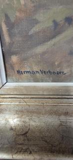 Schilderij Herman Verbaere, Ophalen