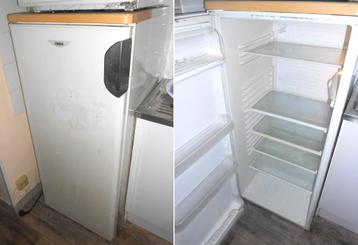 Oude Zanussi 125 cm functionele koelkast/koelkast zonder co beschikbaar voor biedingen