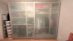 Garderobe kast met schuifdeuren, Huis en Inrichting, Ophalen, Glas