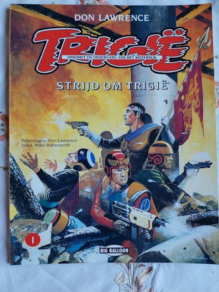 Strips van " Trigië ", Boeken, Stripverhalen, Gelezen, Meerdere stripboeken, Ophalen of Verzenden