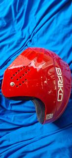 casque ski enfant rouge briko, Gebruikt, Ophalen, Overige merken, Ski's
