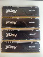 RAM Kingston FURY Beast RGB 32Go, Computers en Software, RAM geheugen, Ophalen, 32 GB, DDR4, Zo goed als nieuw
