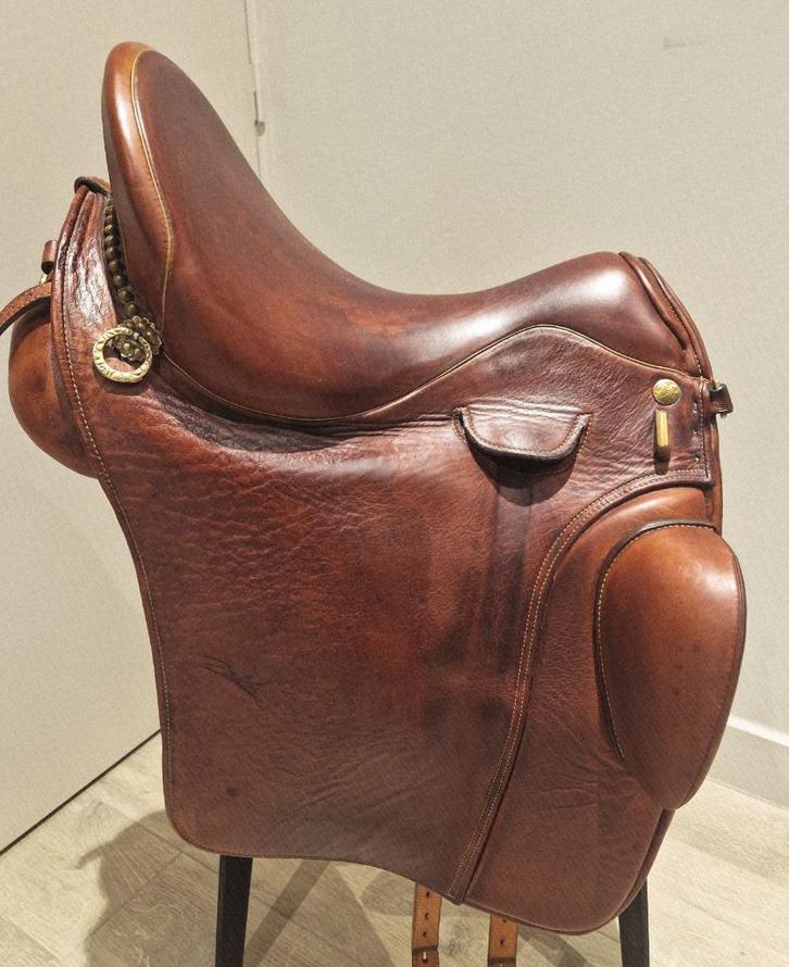 Zaldi Zadel Luso de lux, Dieren en Toebehoren, Paarden en Pony's | Zadels, Gebruikt, Dressuur, Ophalen