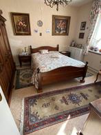 Eiken slaapkamer, Huis en Inrichting, Slaapkamer | Complete slaapkamers, Ophalen, Gebruikt, Tweepersoons, Antiek
