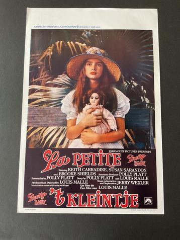 Filmaffiche PRETTY BABY Brook Shields, David Carradine beschikbaar voor biedingen