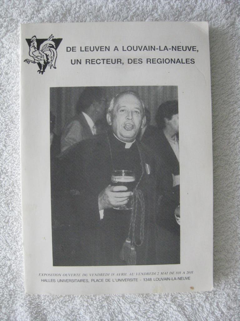UCL et ses students – mgr Massaux – 1986 - rare, Livres, Histoire nationale, Utilisé, Enlèvement ou Envoi
