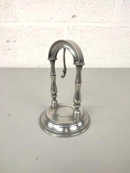 Tinnen zakhorloge houder, Antiek en Kunst, Antiek | Tin, Ophalen of Verzenden