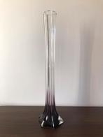 Vintage paarse vaas 51cm, Huis en Inrichting, Ophalen, Zo goed als nieuw