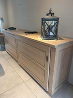 Volledige eetkamer, Huis en Inrichting, Complete eetkamers, Ophalen, Zo goed als nieuw, 4 tot 6 stoelen