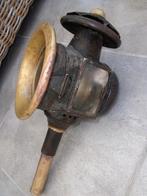 lampe à carbure ancienne cuivre et métal, Ophalen