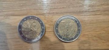 Pièces de 2 euro commémorative.   beschikbaar voor biedingen