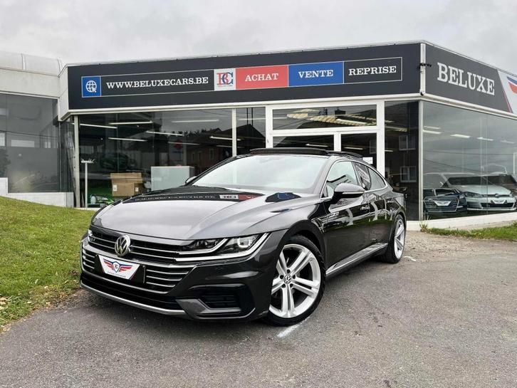 VW Arteon 2.0 TSI R-Line DSG*LED*T.O*ALCANTARA*, Auto's, Volkswagen, Bedrijf, Te koop, Arteon, ABS, Metaalkleur, Open dak, Parkeercamera