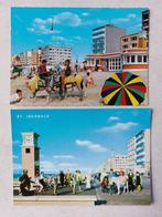 2 postkaarten van Sint-Idesbald, Collections, Cartes postales | Belgique, Envoi