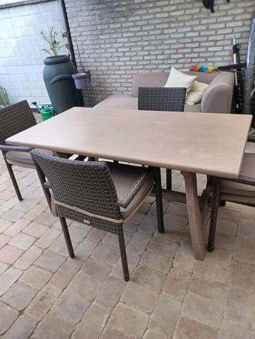table à manger, Maison & Meubles, Tables | Tables à manger, Quatre personnes, 150 à 200 cm, Rustiek, Enlèvement
