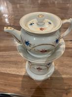 Antieke theepotverwarmer porselein, Antiek en Kunst, Ophalen