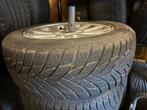 4 winterbanden op alu velg 205/55 R16 94H van BMW 1, Auto-onderdelen, Banden en Velgen, 205 mm, Banden en Velgen, 16 inch, Gebruikt